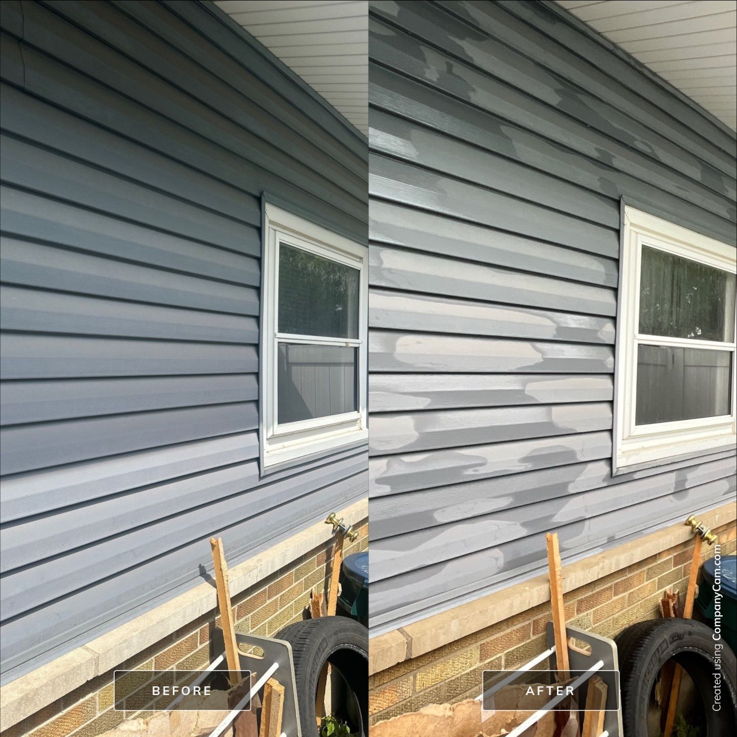 Project in Elk Grove Village by Simmons Power & Soft Washing