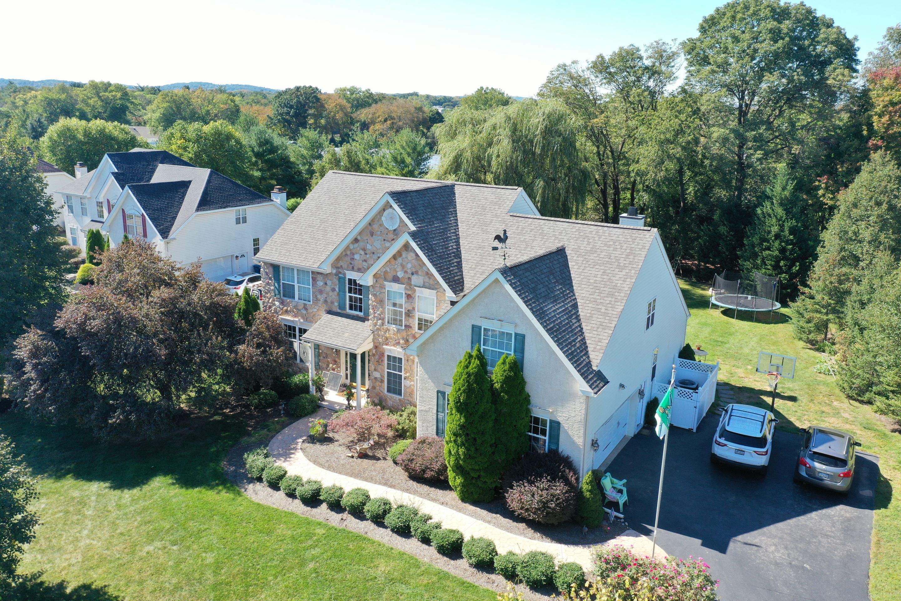 Roofing Installation using CertainTeed Landmark - Weathered Wood by Storm Guard of Ches-Mont PA