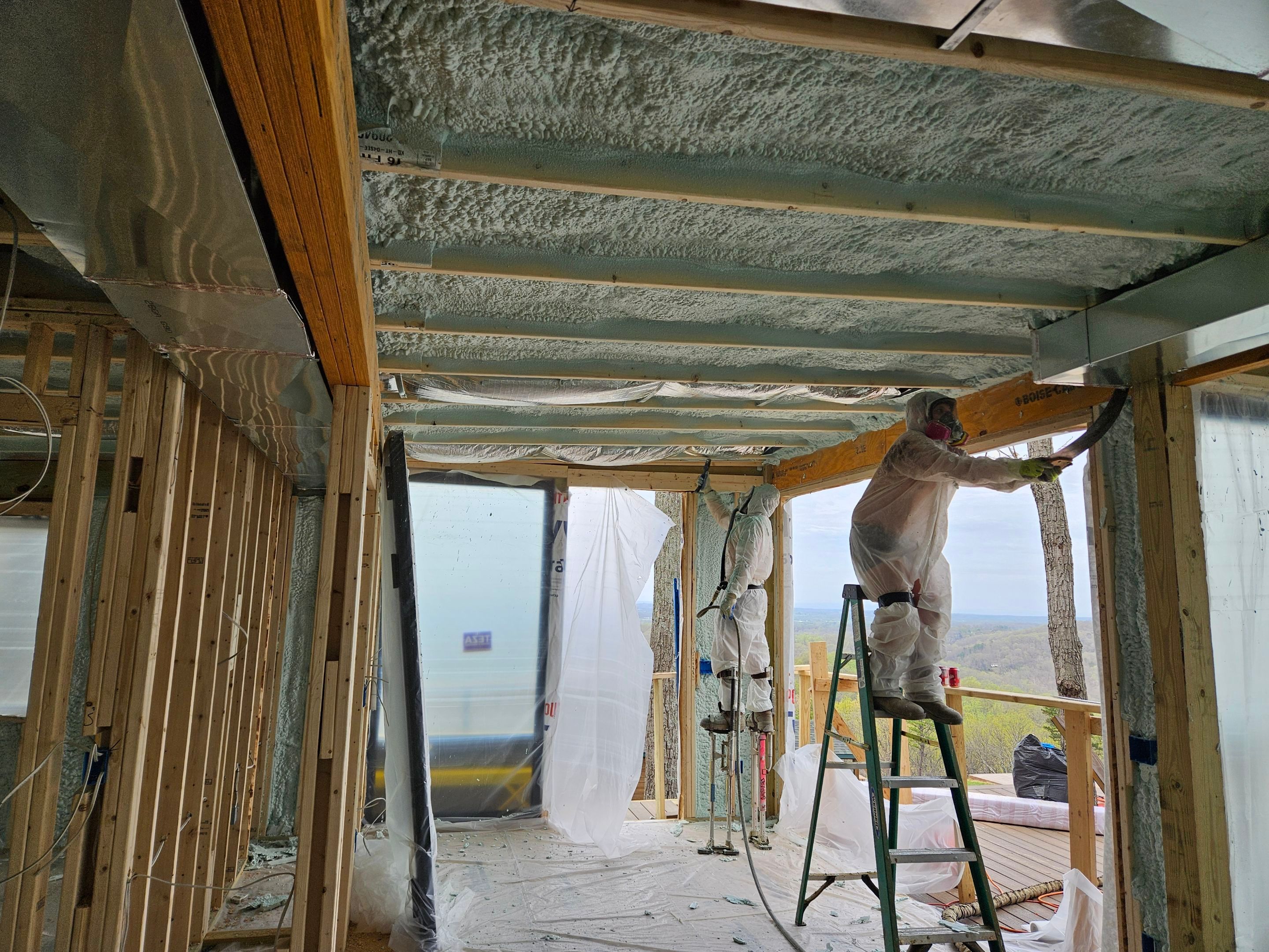 Project in Bluemont, VA by Founders Insulation