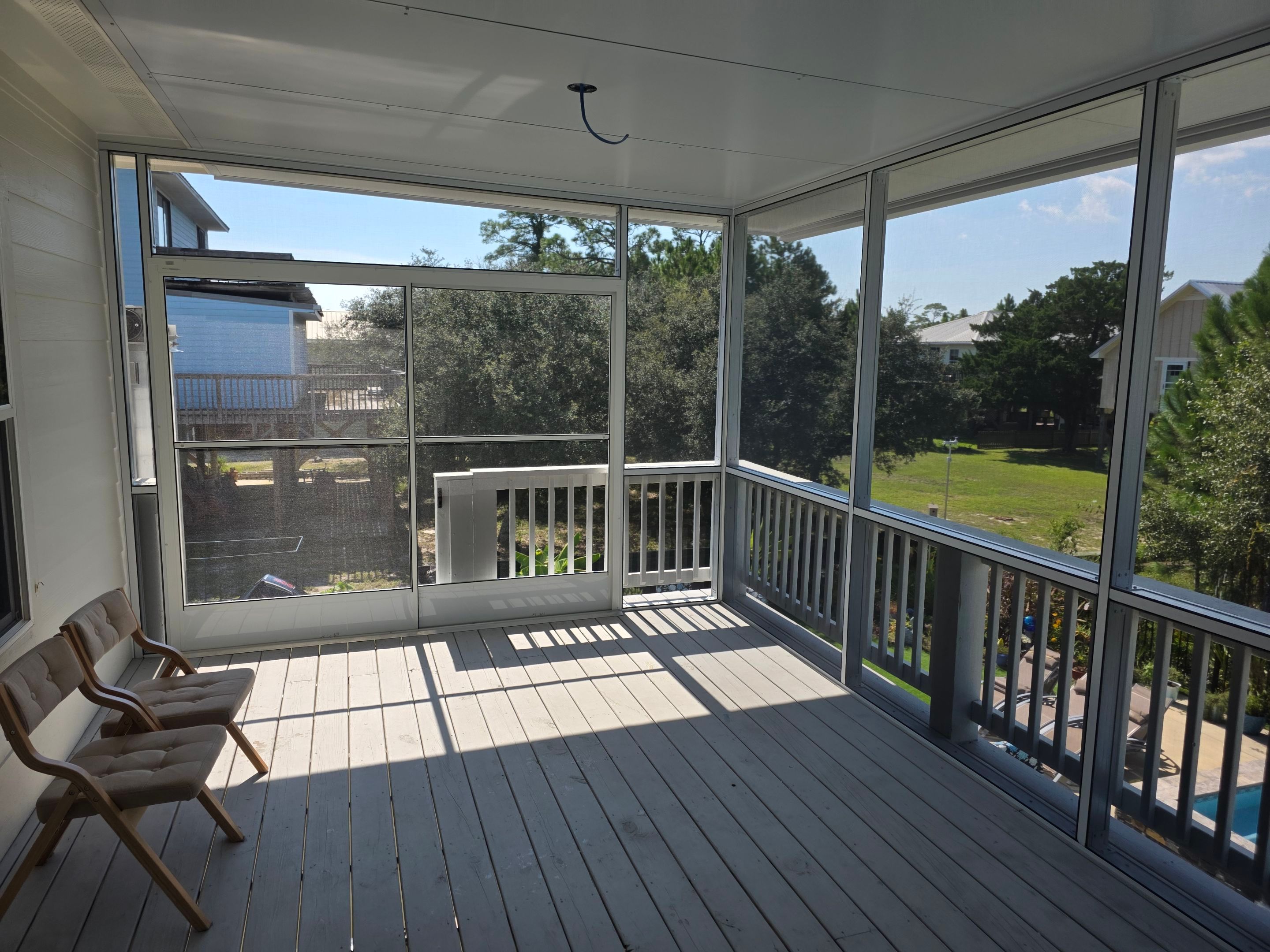 2nd Floor Screen Room by Titan Sunrooms