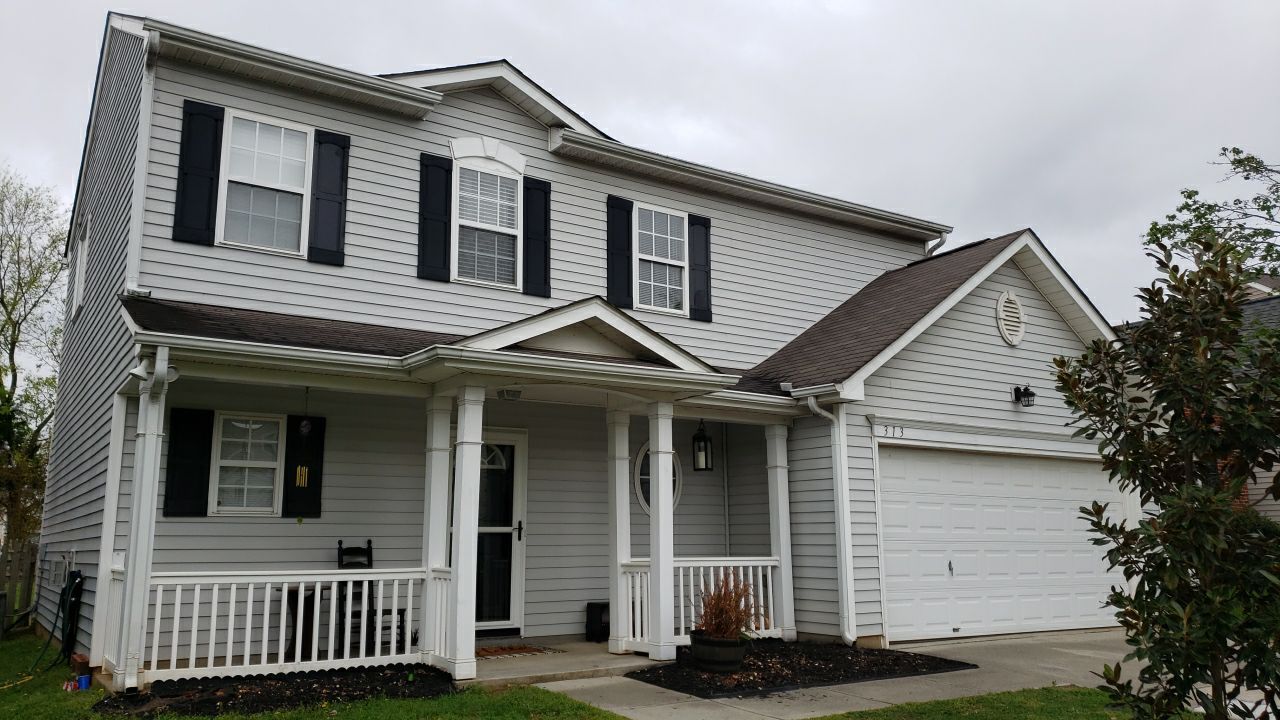 House Wash using cleaner by Power Wash Masters LLC