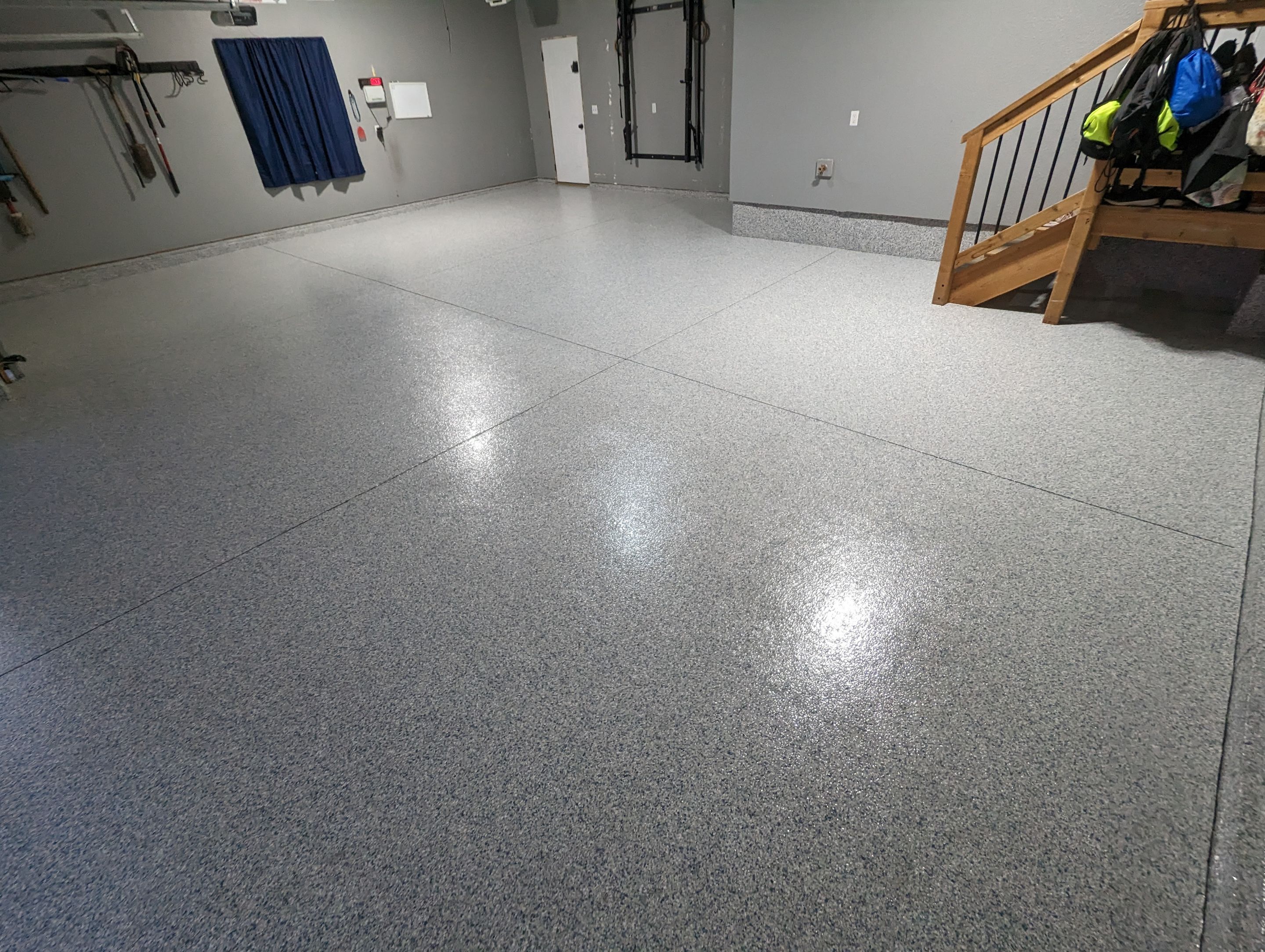 Garage using Tidalwave by Select Painting, Coatings & Garage Cabinets