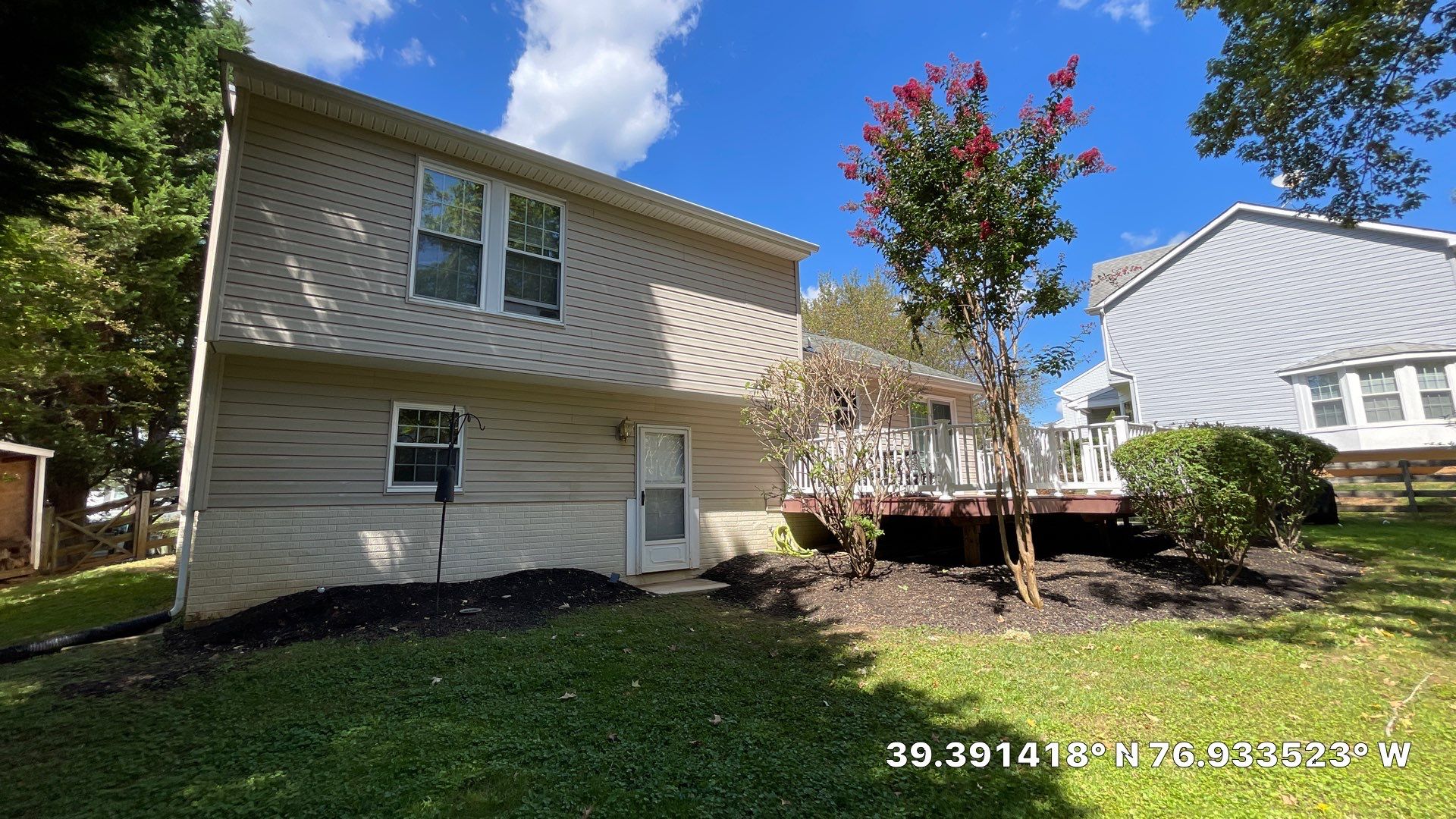 Project in Eldersburg by Baltimore Pressure Washers Inc.