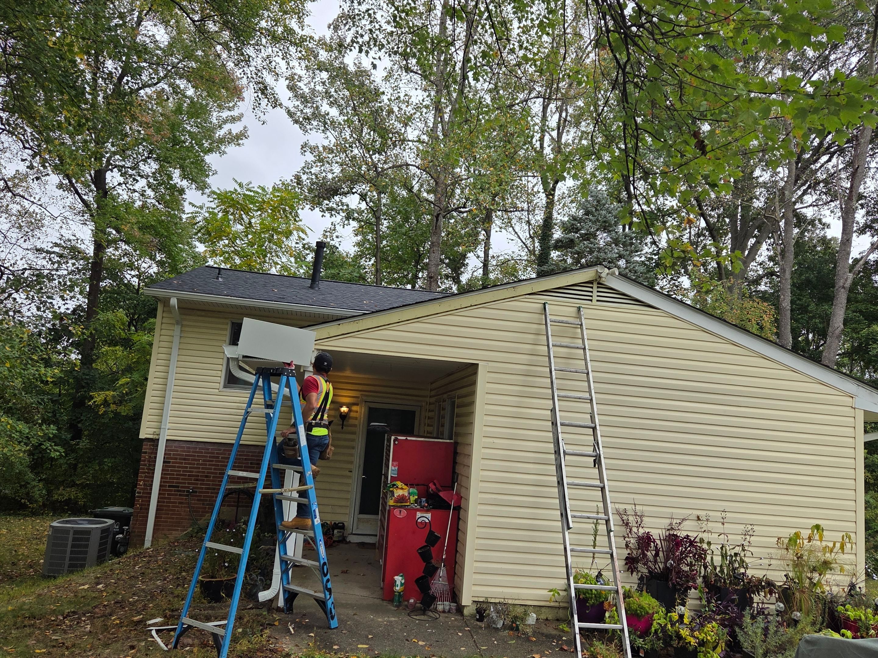 Burke : Residential Roof Replacement with CertainTeed Landmark Pro in Max Def Charcoal Black  by RM Banning, Inc.