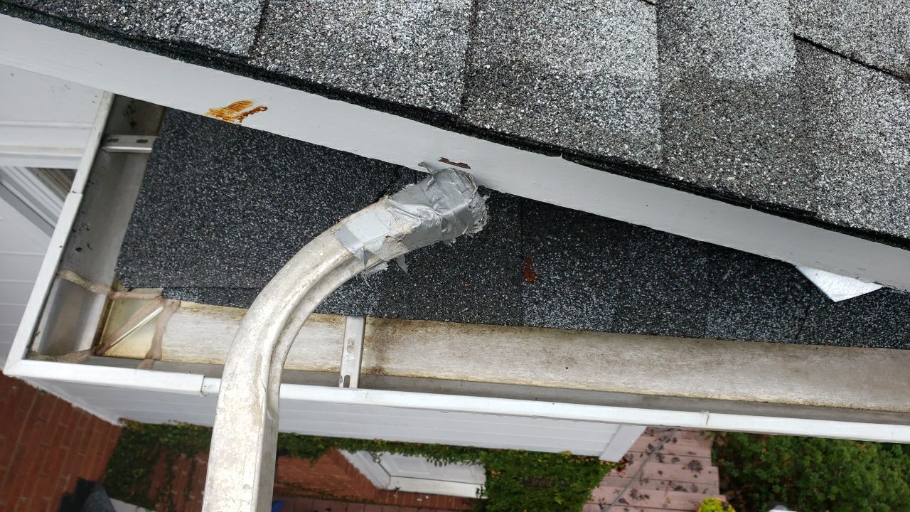 Gutter Cleaning using cleaner by G&H Home Tech Pros LLC