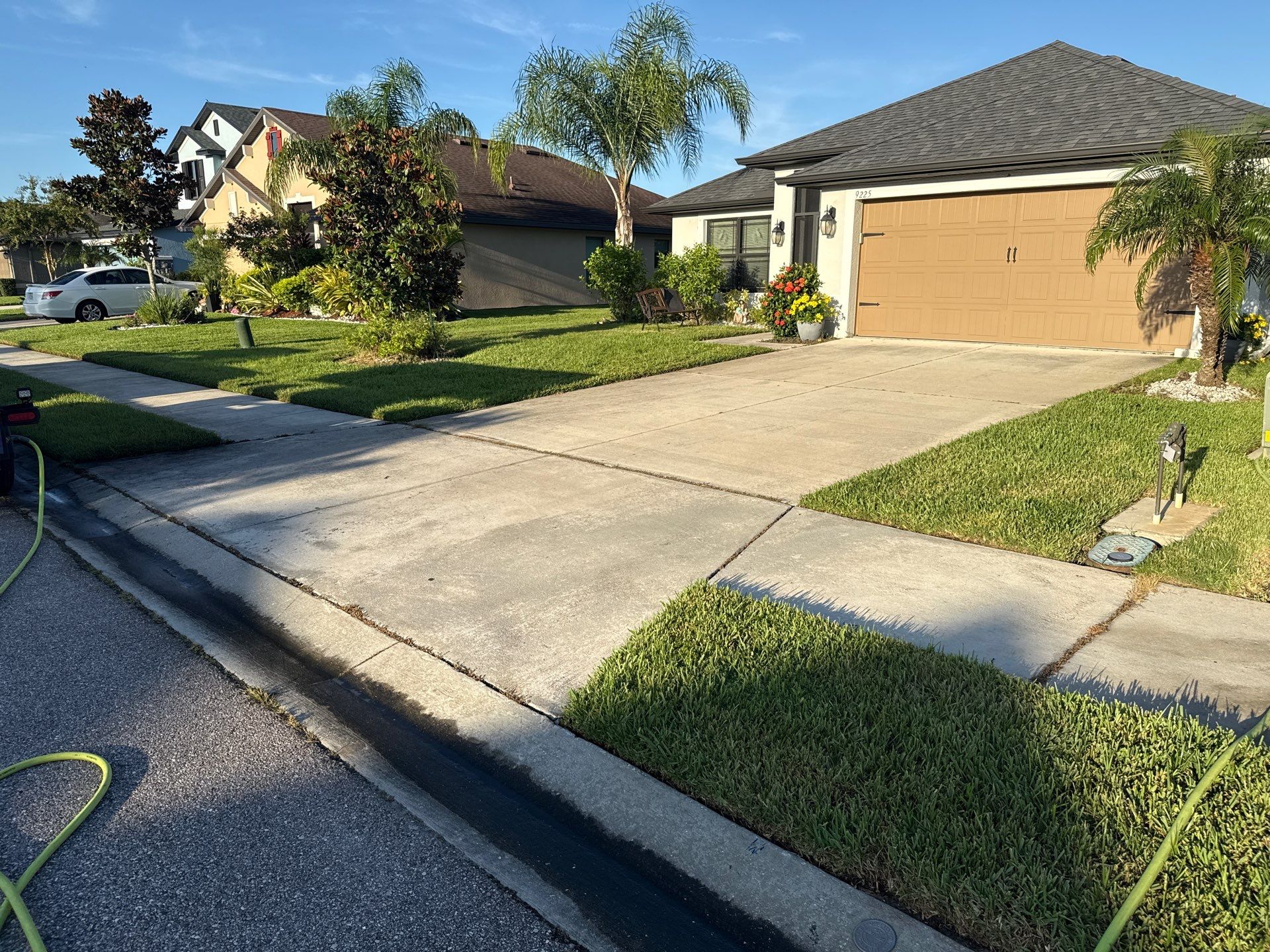 π‘ Safety and curb appeal go hand in hand! by Sunshine AquaWash