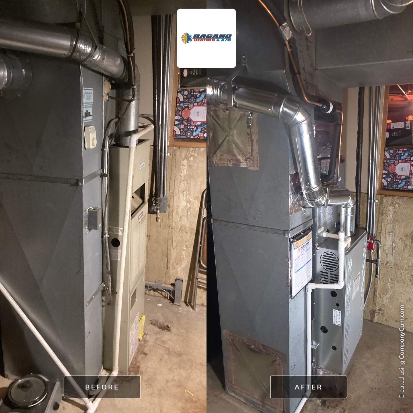 System Upgrade by Ragano Heating & Air Conditioning Inc