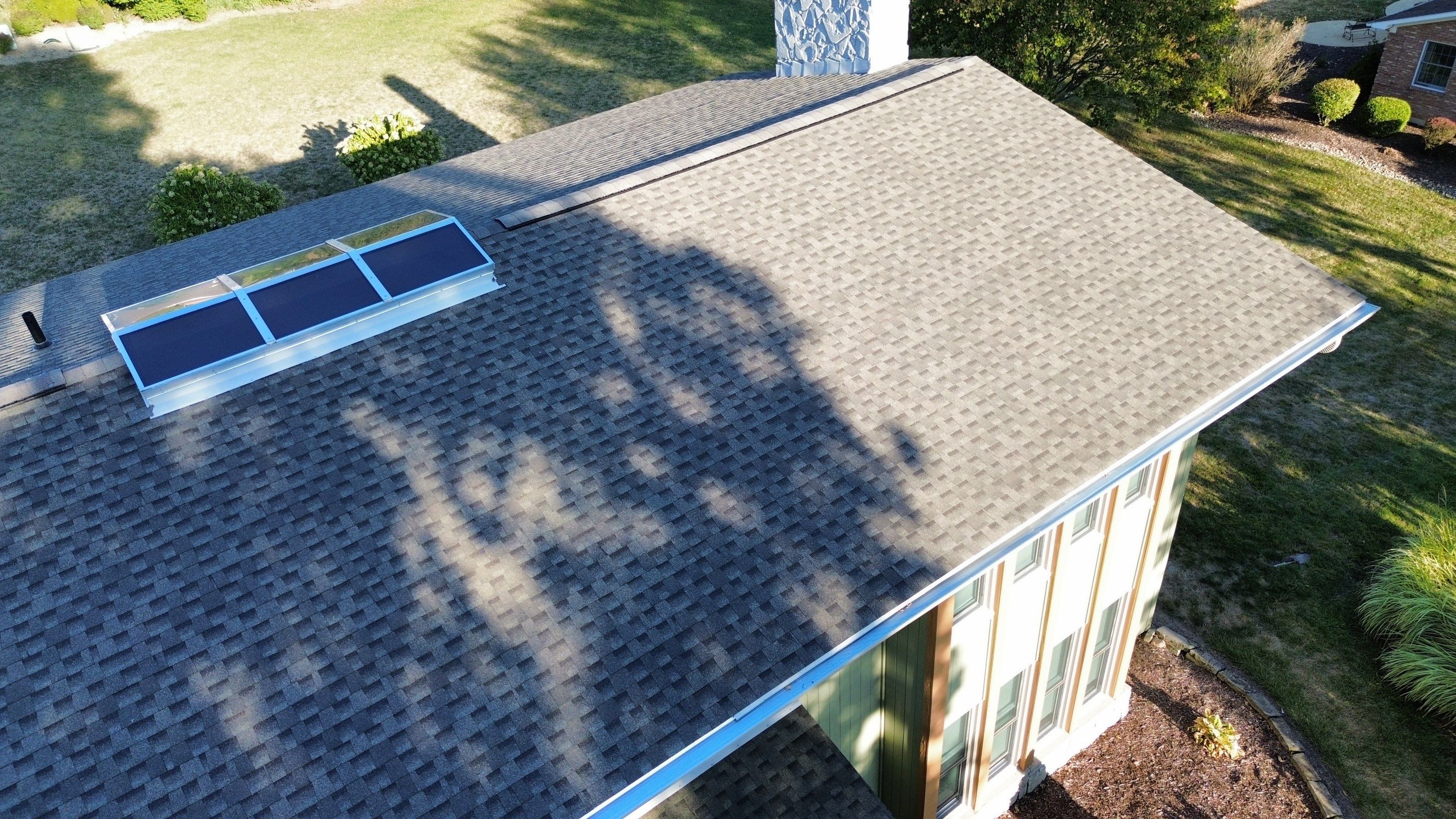 Residential Roofing Installation using Timberline HDZ Shingles - Weathered Wood by RoofX 