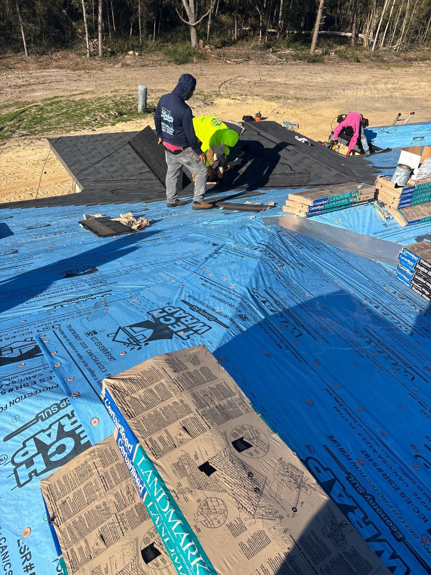 New Construction Roofing in Bronson, Florida by Brehm Roofing