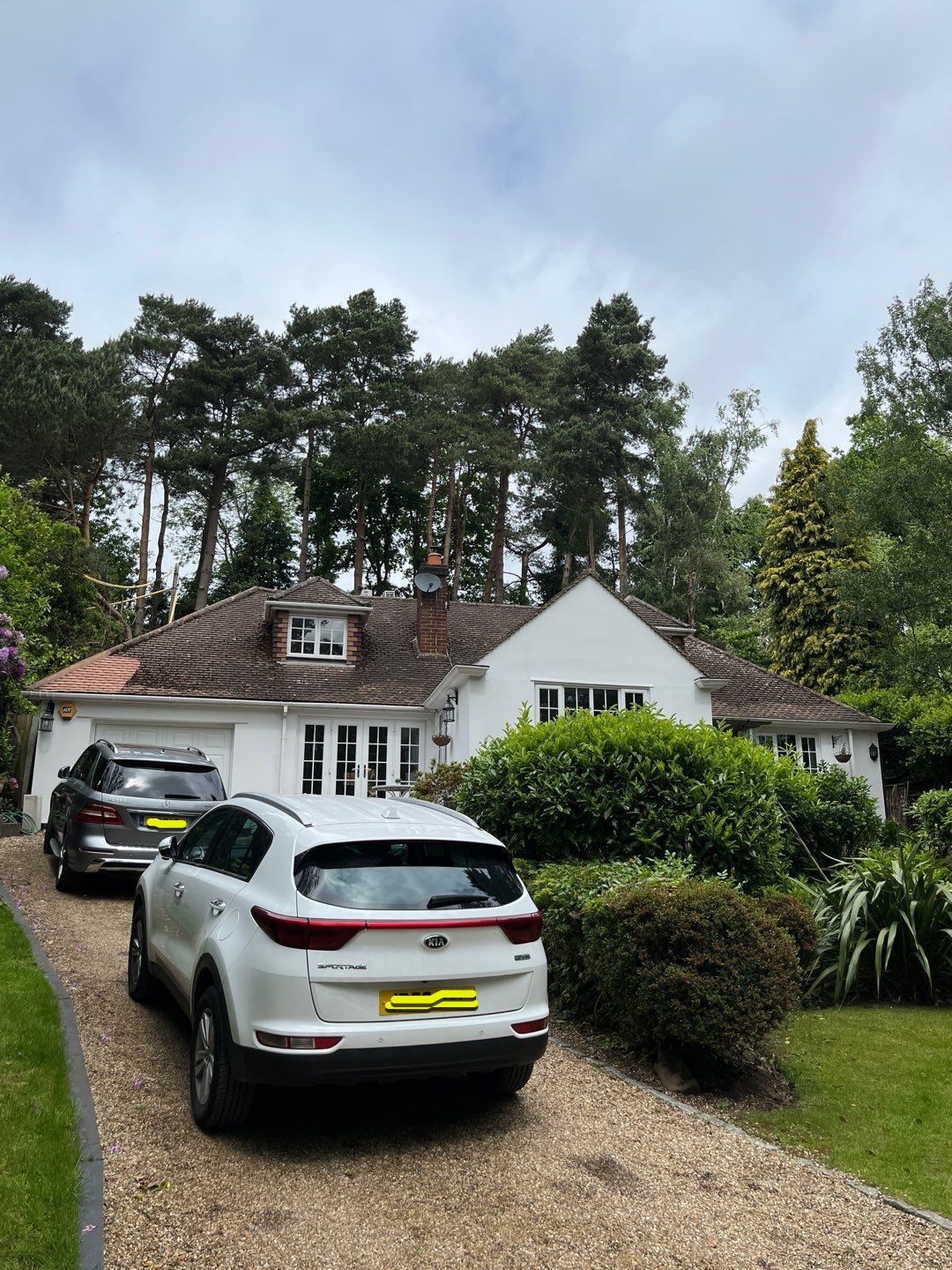 Roof Clean  - Moss Removal - Gutter Clean using Honda 15lpm Low Pressure Washing Machine by Ges Exterior Cleaning ltd