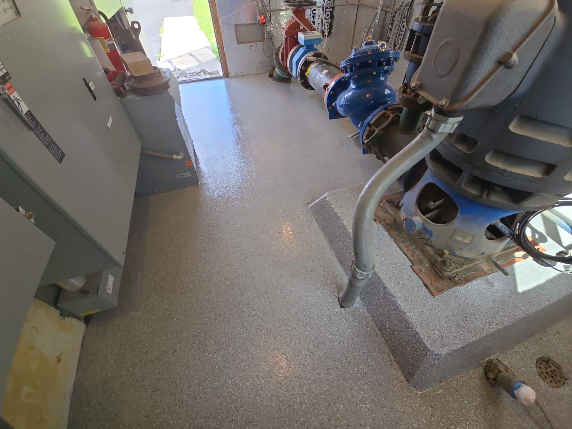 Industrial Well House Transformation using Agate Hybrid by Croc Coatings, LLC