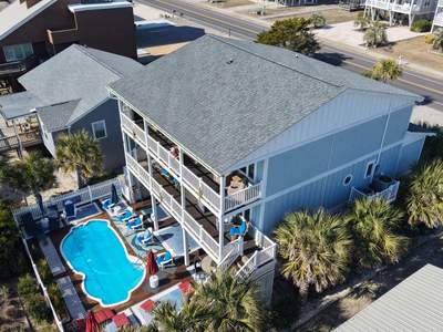 Holden Beach FORTIFIED Roof Replacement with Colonial Slate Shingles