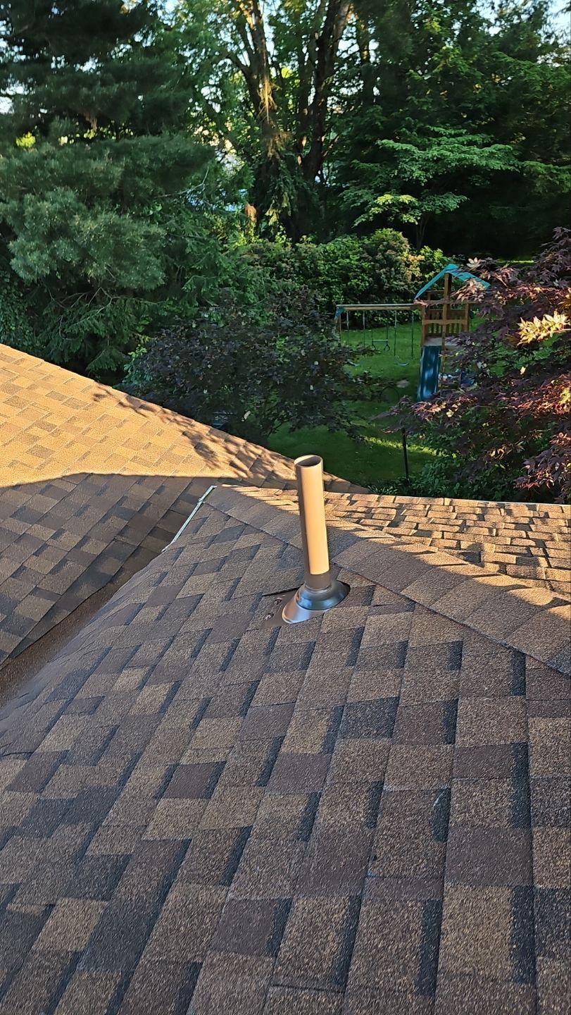 Atlas Pinnacle, Color, Burnt Hickory, Drip Edge, Color, Royal Brown by Eagle Eye Roofing