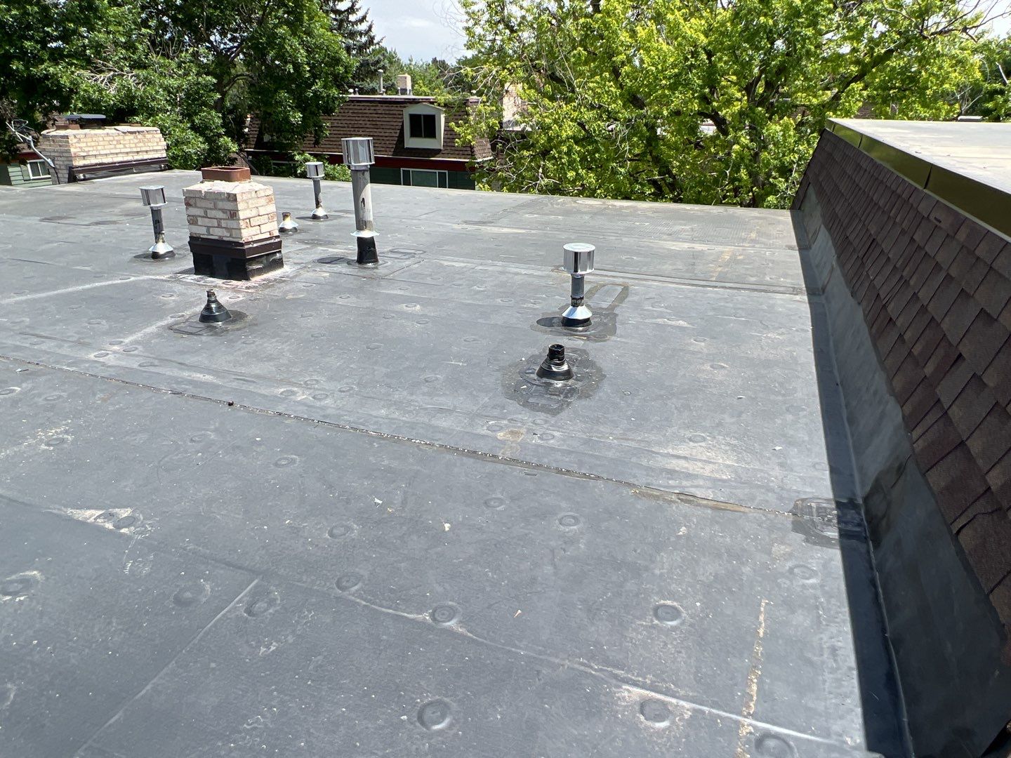 Commercial Roofing Installation using MuleHide EPDM .60 - BLACK by A to Z Roofing