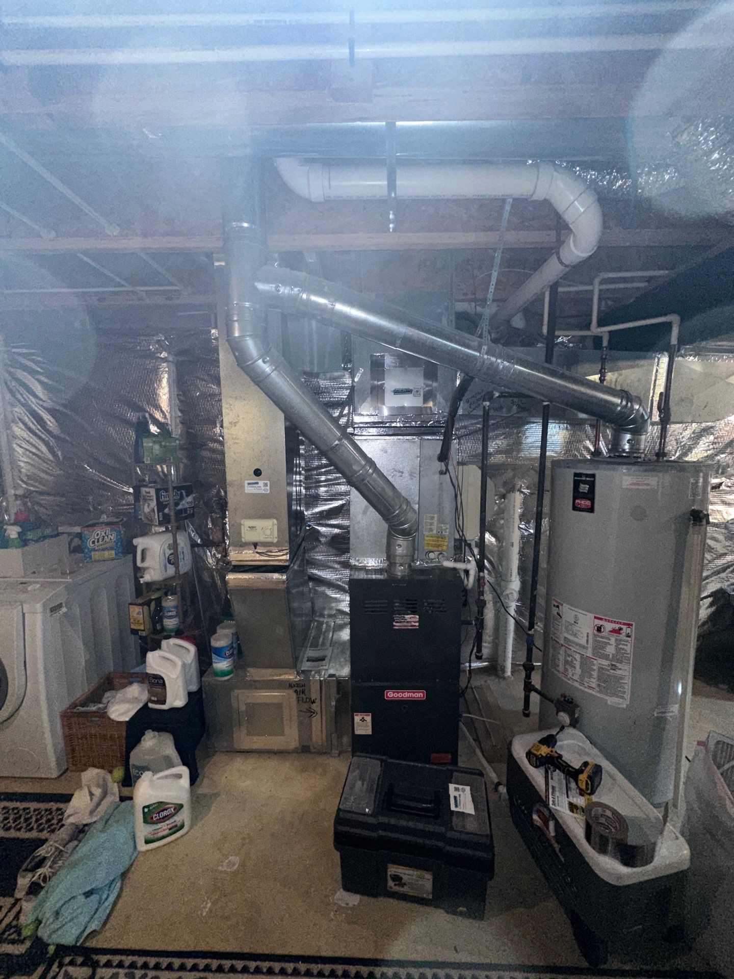 Duct Cleaning using Commercial vaccum by Pronto Air Duct Cleaning