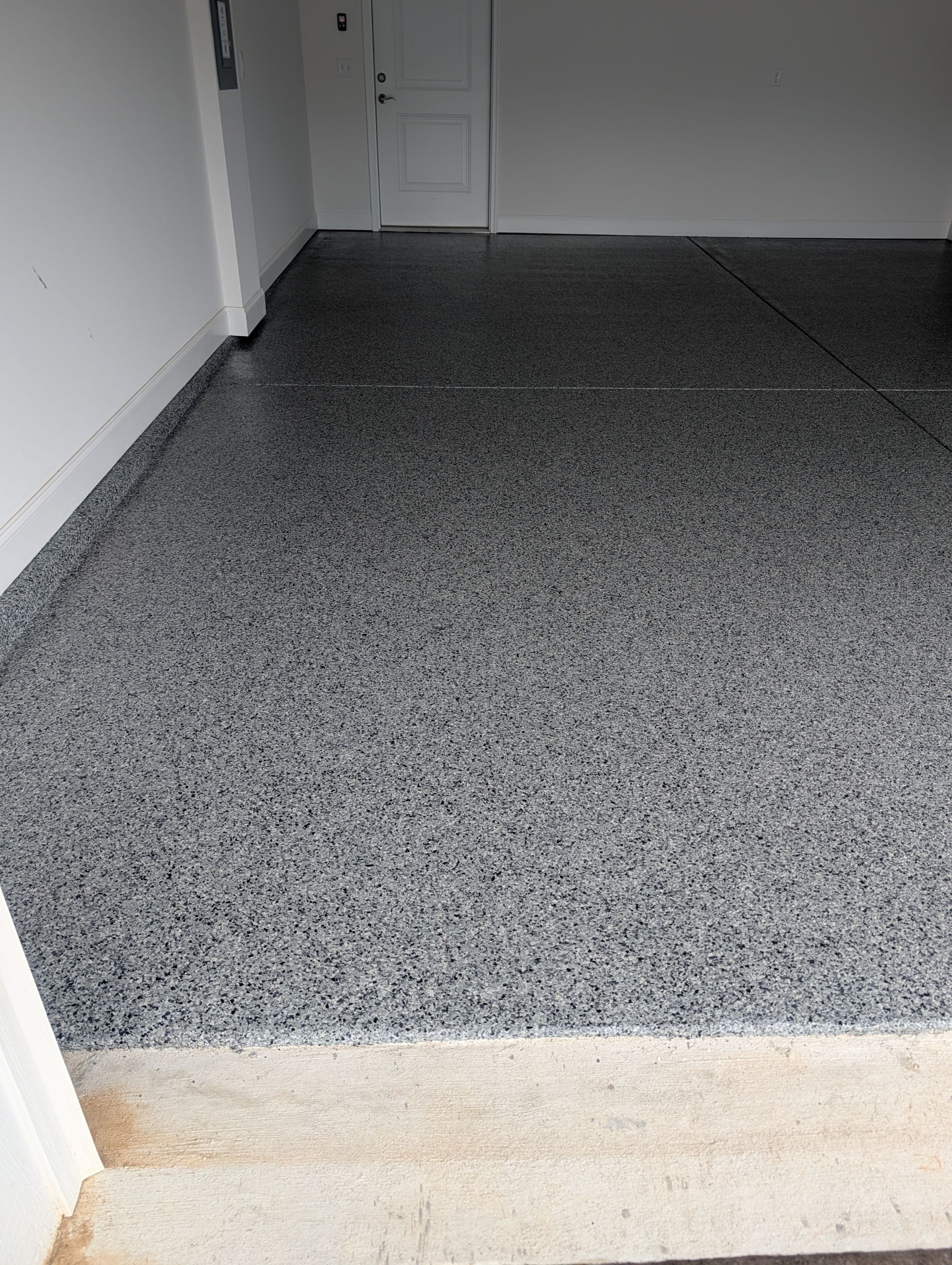 Garage Floor Coating using Nightfall by My Garage Floor Guys