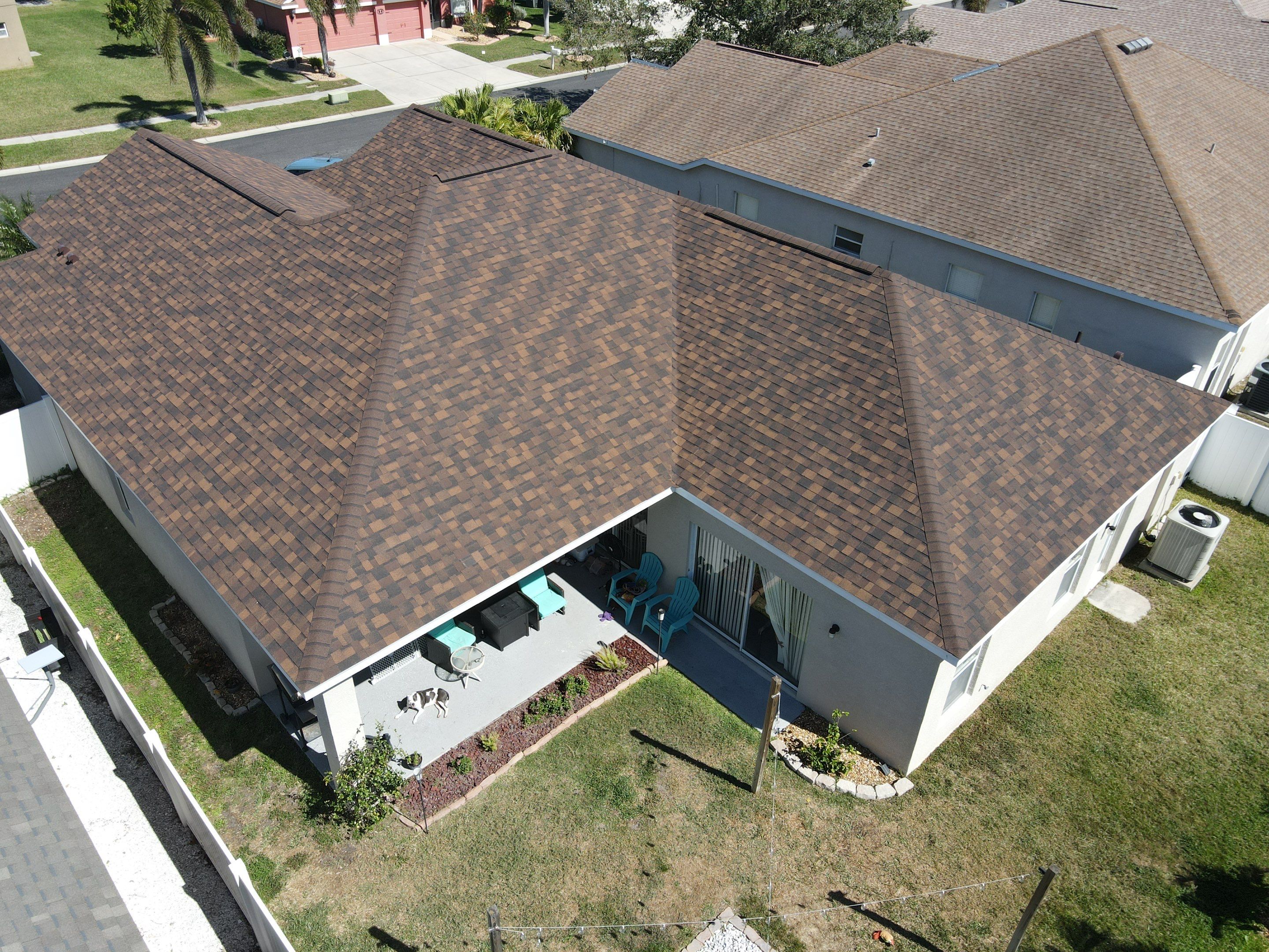 Roof Replacement in Ruskin FL. by Steadfast Roofing 