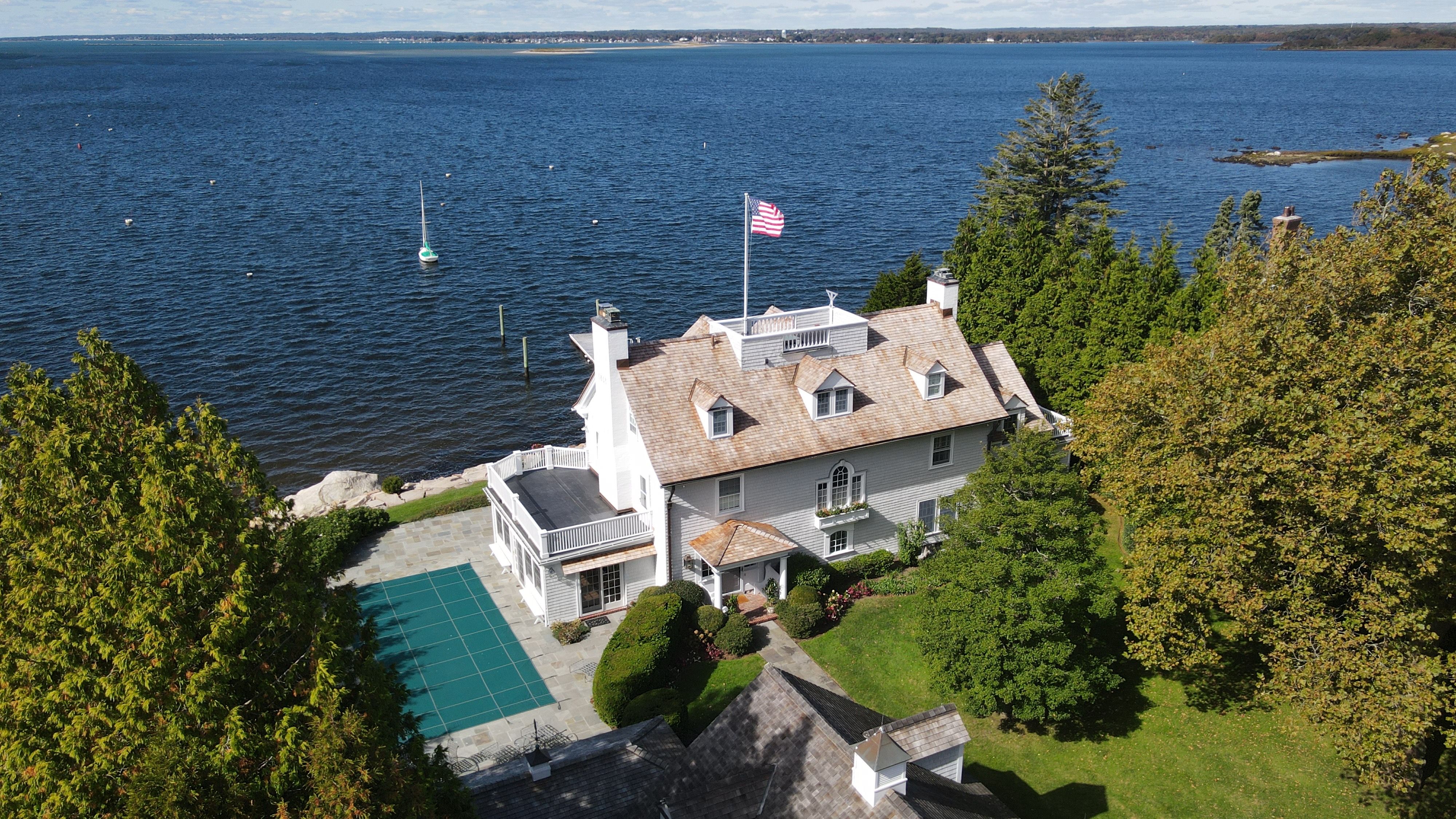 Watch Hill Private Residence - Red Cedar, Copper & Flat Roof by Rinaldi Brothers