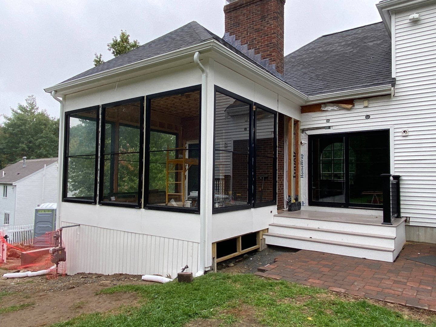 Sharon, MA Gutter Installation using 5" K-Style Aluminum Gutter by Gutter Pro Enterprises
