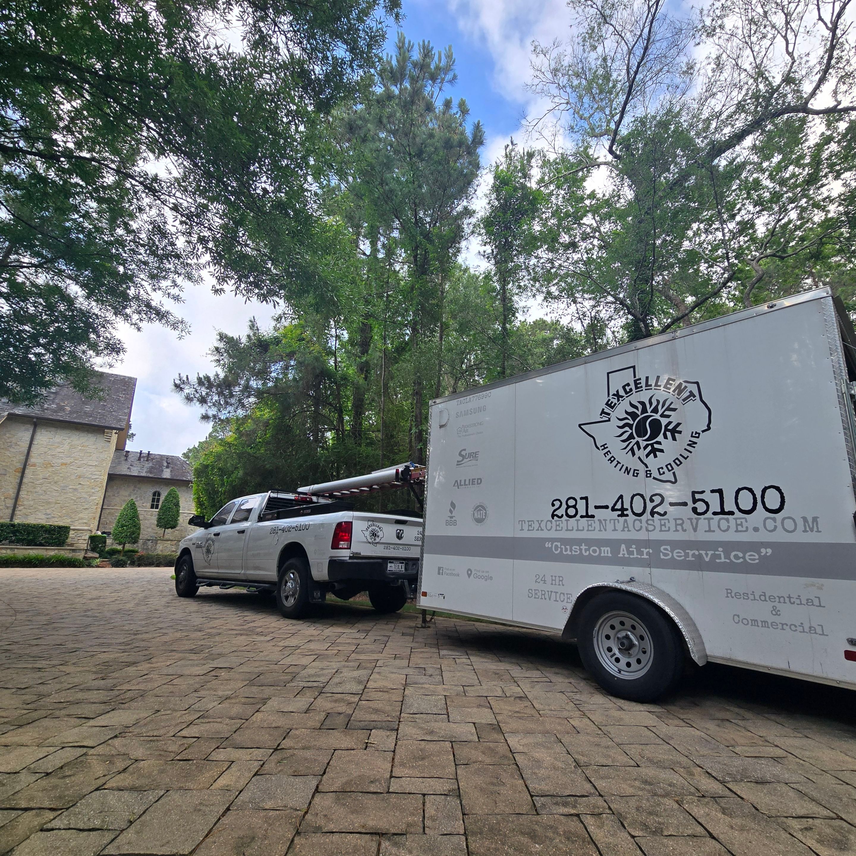 Project in Houston, TX by Texcellent A/C Service