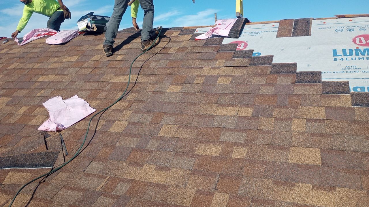 Residential Roofing Installation using Performance Shingles by Mr. Roofer