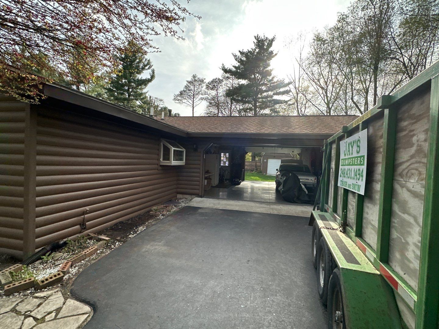 Siding Installation using Timbermill Forest Brown by 180 Contractors