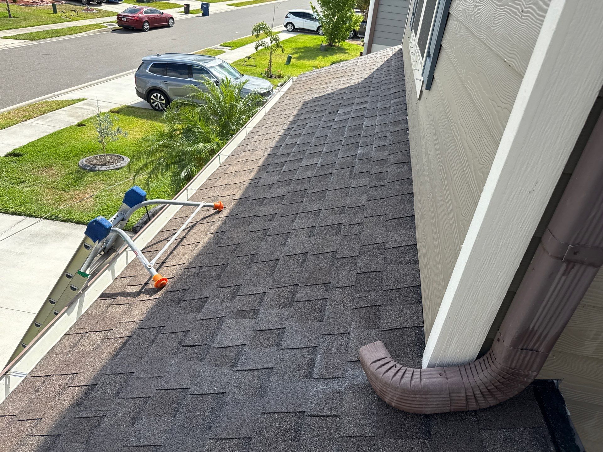 Roof Soft Wash, Pool Deck & Screen Enclosure Cleaning – Trevesta Community, Palmetto, FL by Sunshine AquaWash