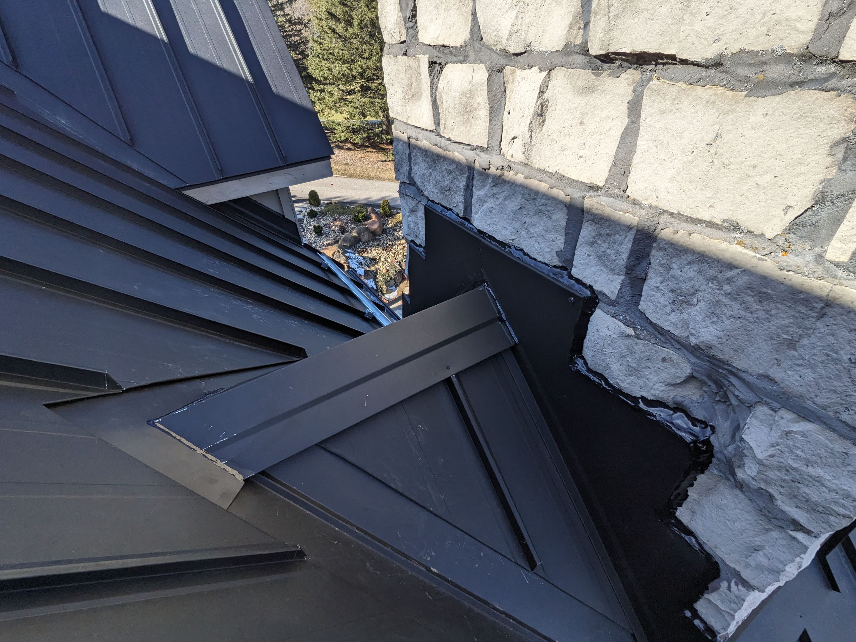 Residential Roofing Installation using 24 Ga Standing Seam Metal by Jay Carter Roofing & Sheet Metal