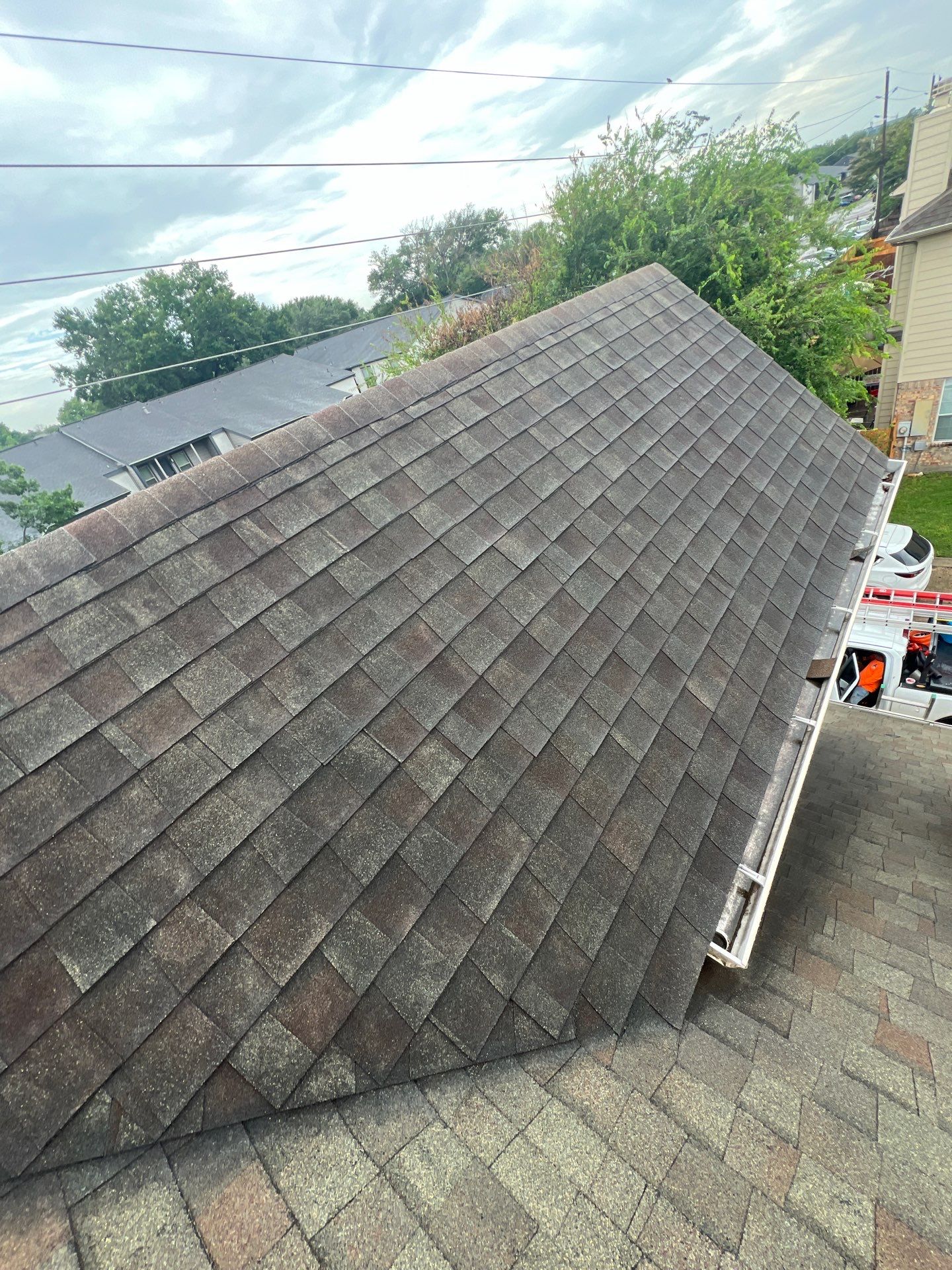 Residential Roofing Repair using Owen's Corning Duration (Lifetime) Shingles by Roof Repair Services LLC