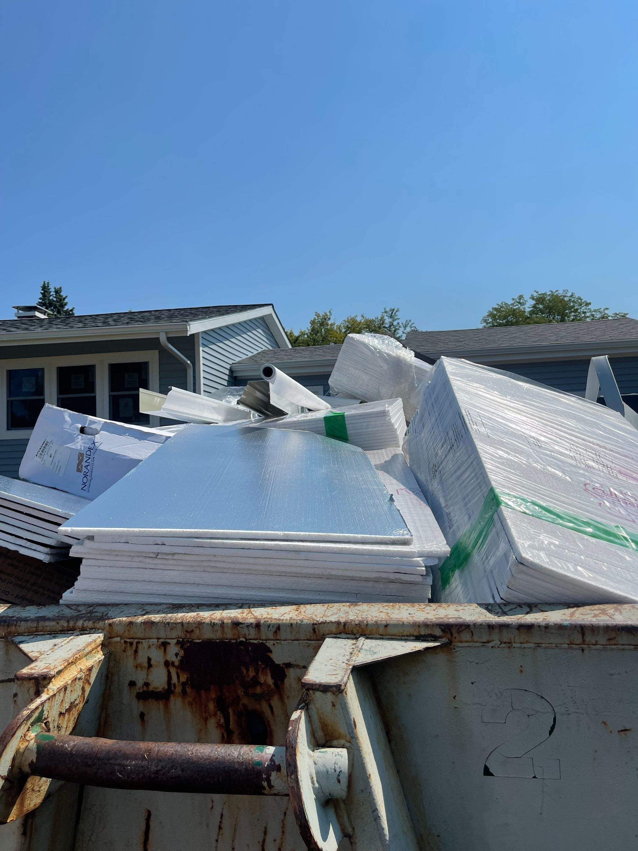 Fire Damage using Certainteed Mainsteet D4 and Owens corning quarry gray by A Plus Exterior