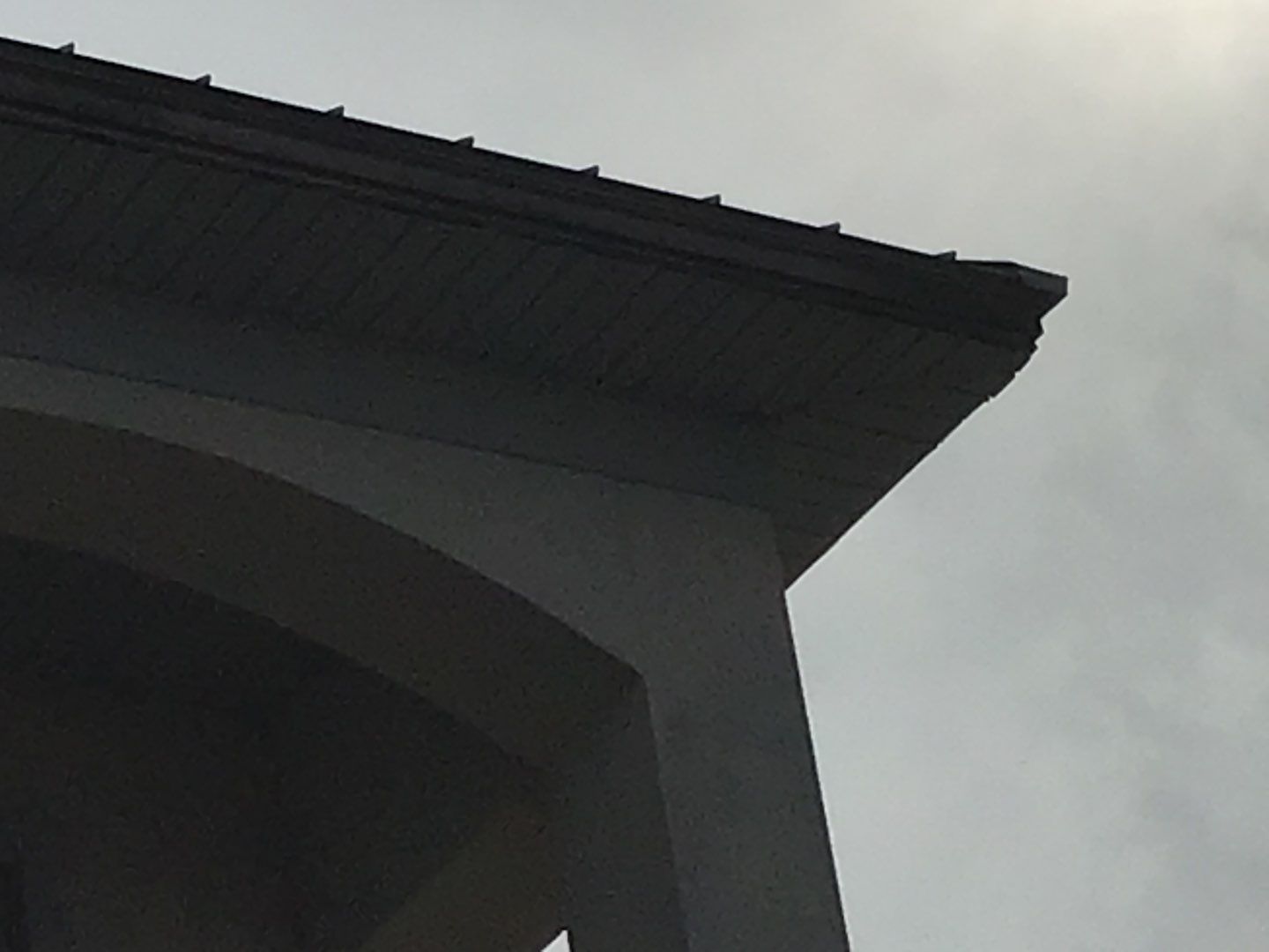 Soffit and Fascia Roof Replacement using 60' Ladders in Navarre by Gutter Professors