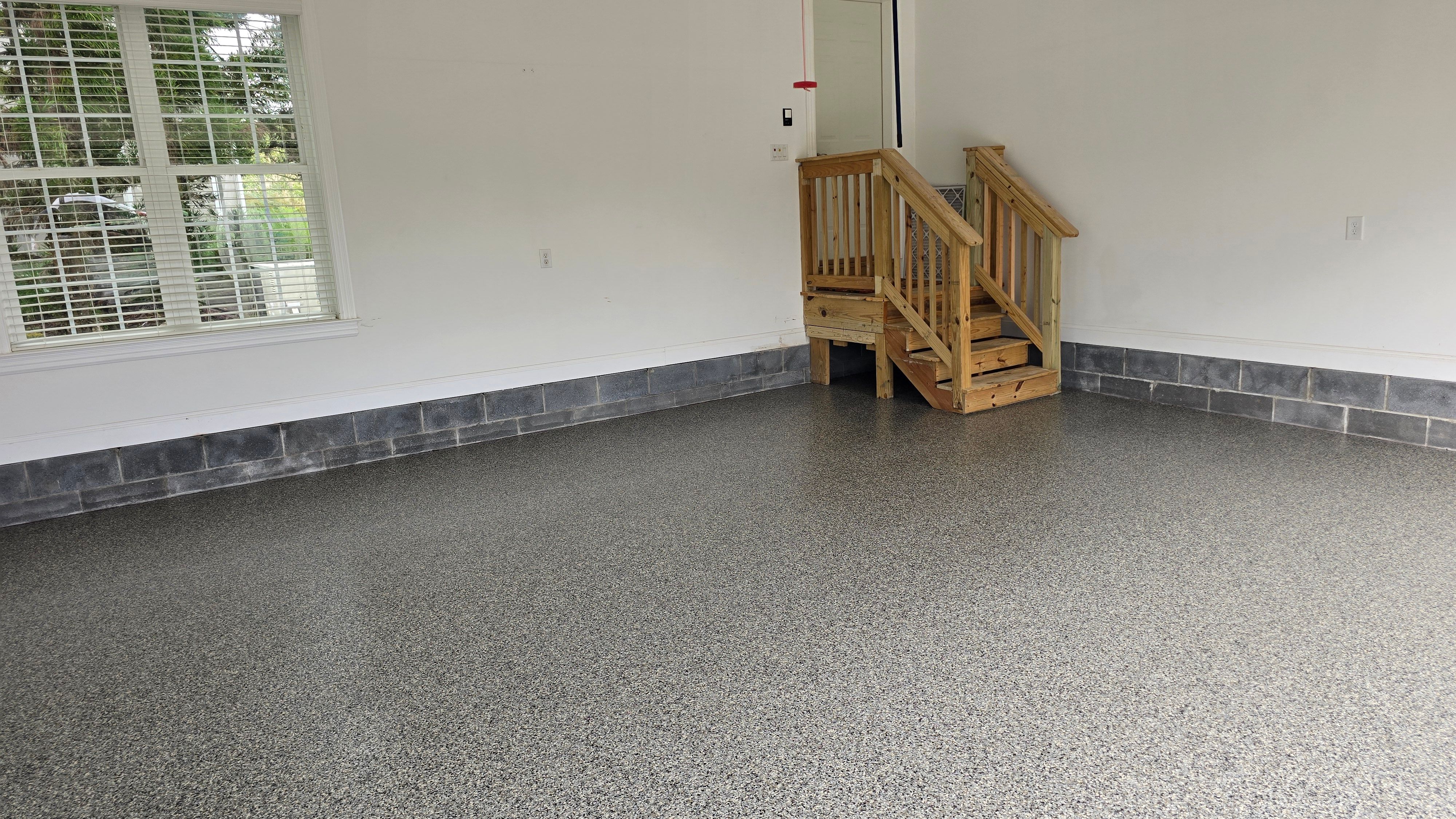 Front Porch & Garage Using Tidal Wave & Morel by Elite Floor Solutions