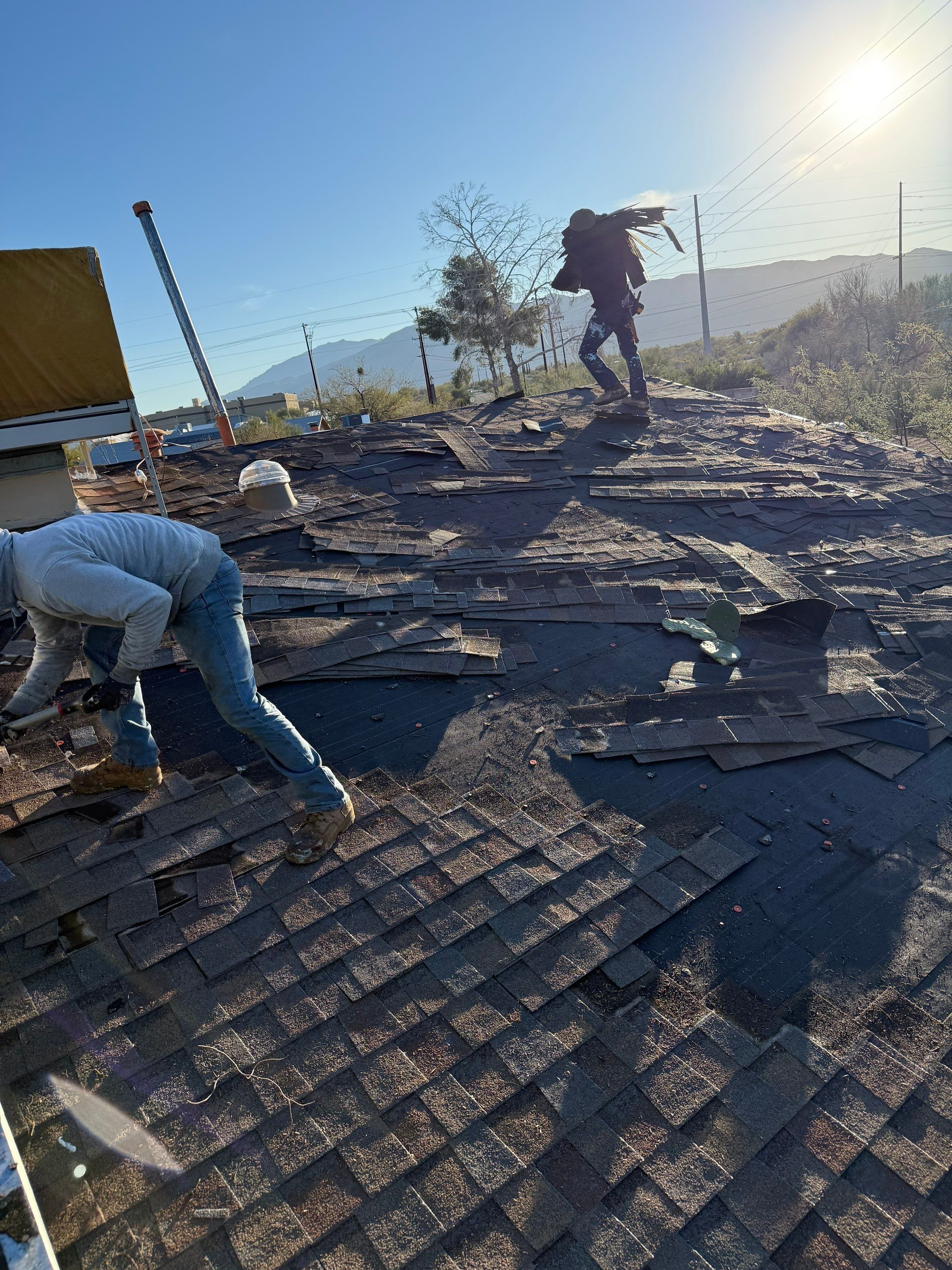 Project in Tucson by West Coast Roofing AZ
