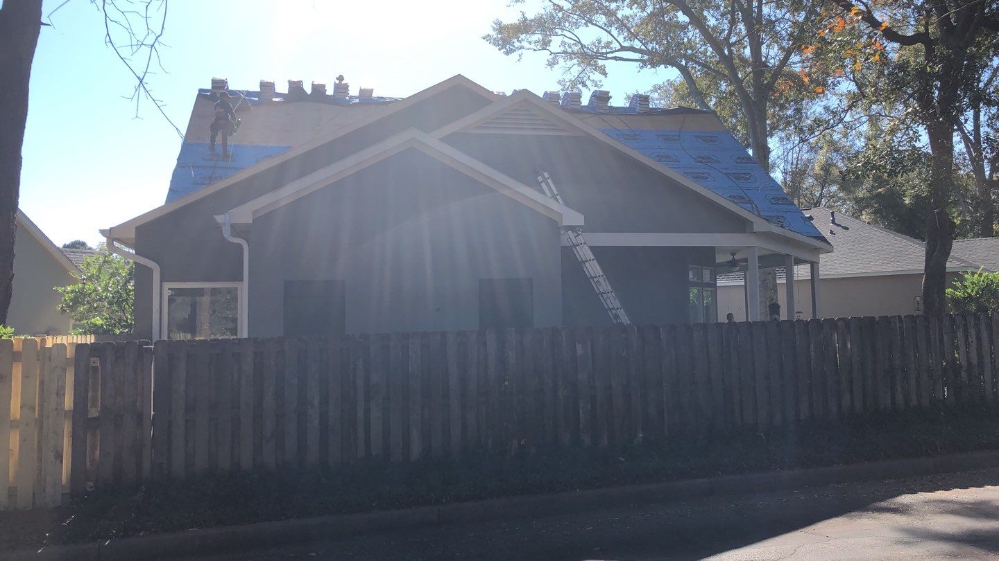Residential Roofing Installation using Roof Replacement by American Roofing & Construction LLC