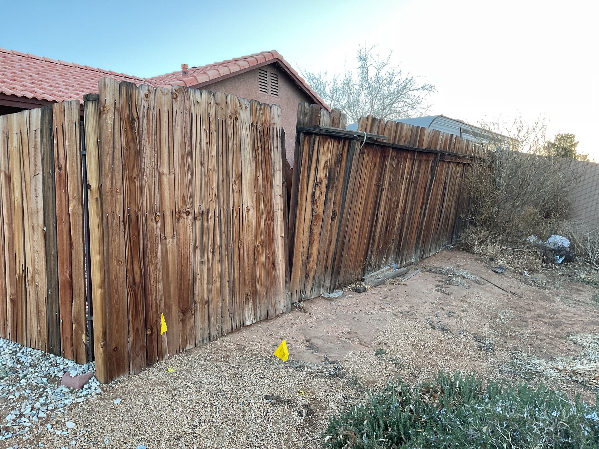 Fence Installation using Privacy chain link  by Fence Guys Inc. 