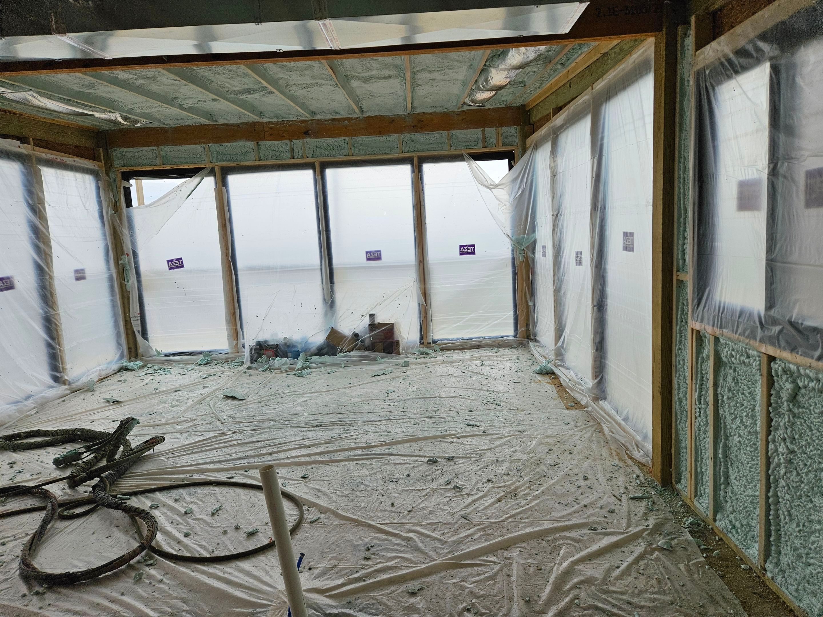 Project in Bluemont, VA by Founders Insulation