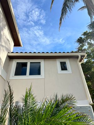 Cameo Finish Gutters for Luxury Homes 
