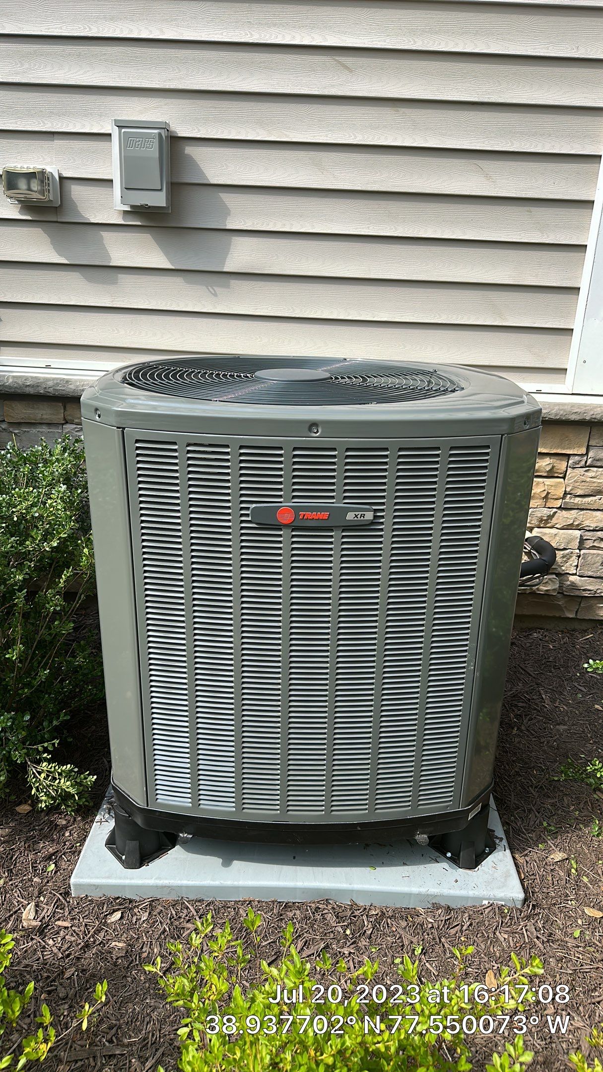 Central Air Conditioning Installation using Trane by Pro Sky Services