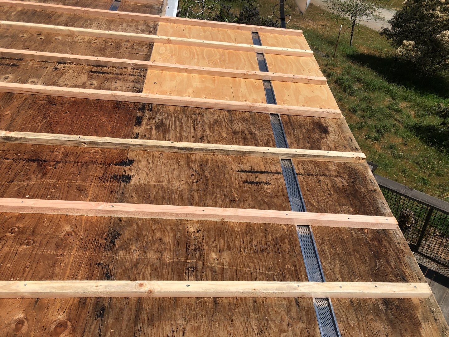 Asphalt Shingle Reroof and Skylight Replacement in Los Gatos by Eastman Roofing & Waterproofing Inc.