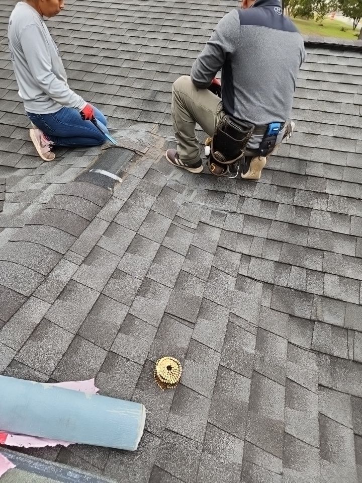 Residential Roofing Repair using Ashphalt Shingles by Indigo State Roofing