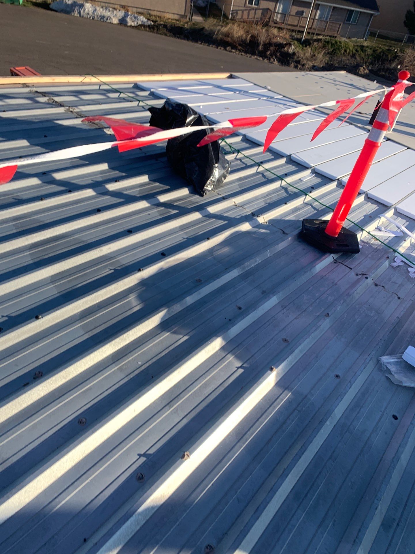Commercial Roofing Installation using GAF TPO by All County Roofing Inc.