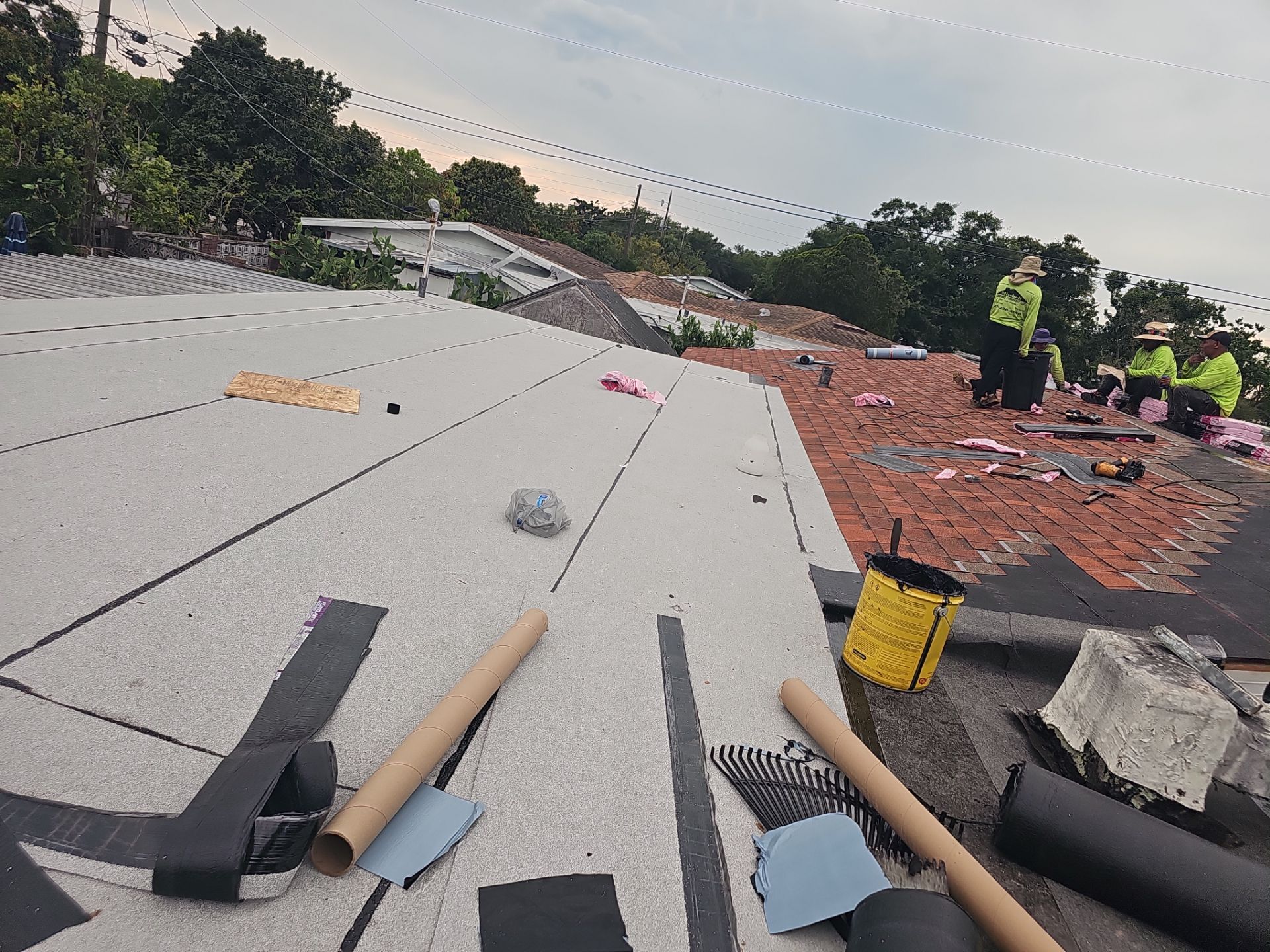 Project in St. Petersburg 33714 by Mitchell Roofing Company LLC 