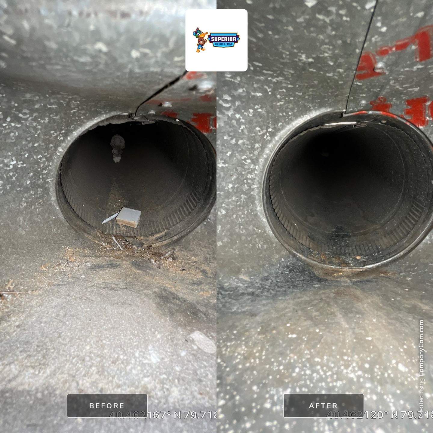 Air Duct Cleaning With a Vacuum Truck in Pittsburgh, PA by Superior Air Duct Cleaning