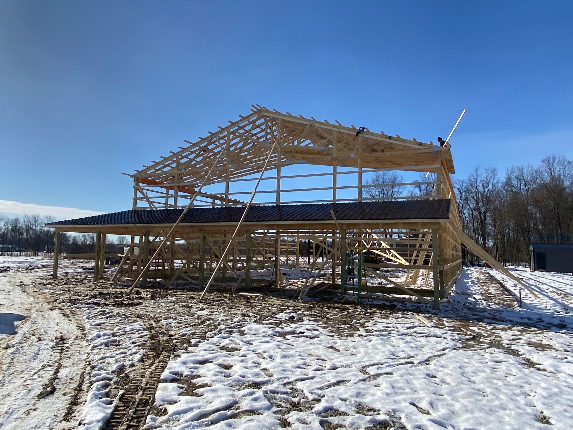 50'x120'x17' Barndo/Garage by The Barn Builders