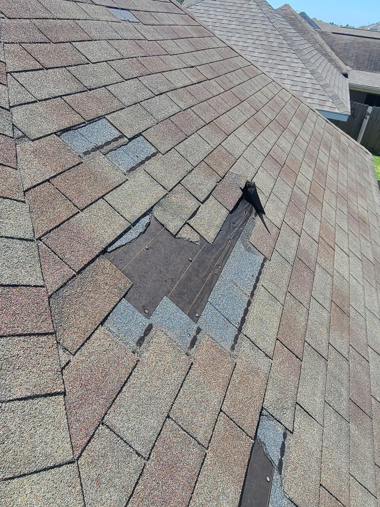Residential Roofing Repair using Owen's Corning Duration (Lifetime) Shingles by Roof Repair Company