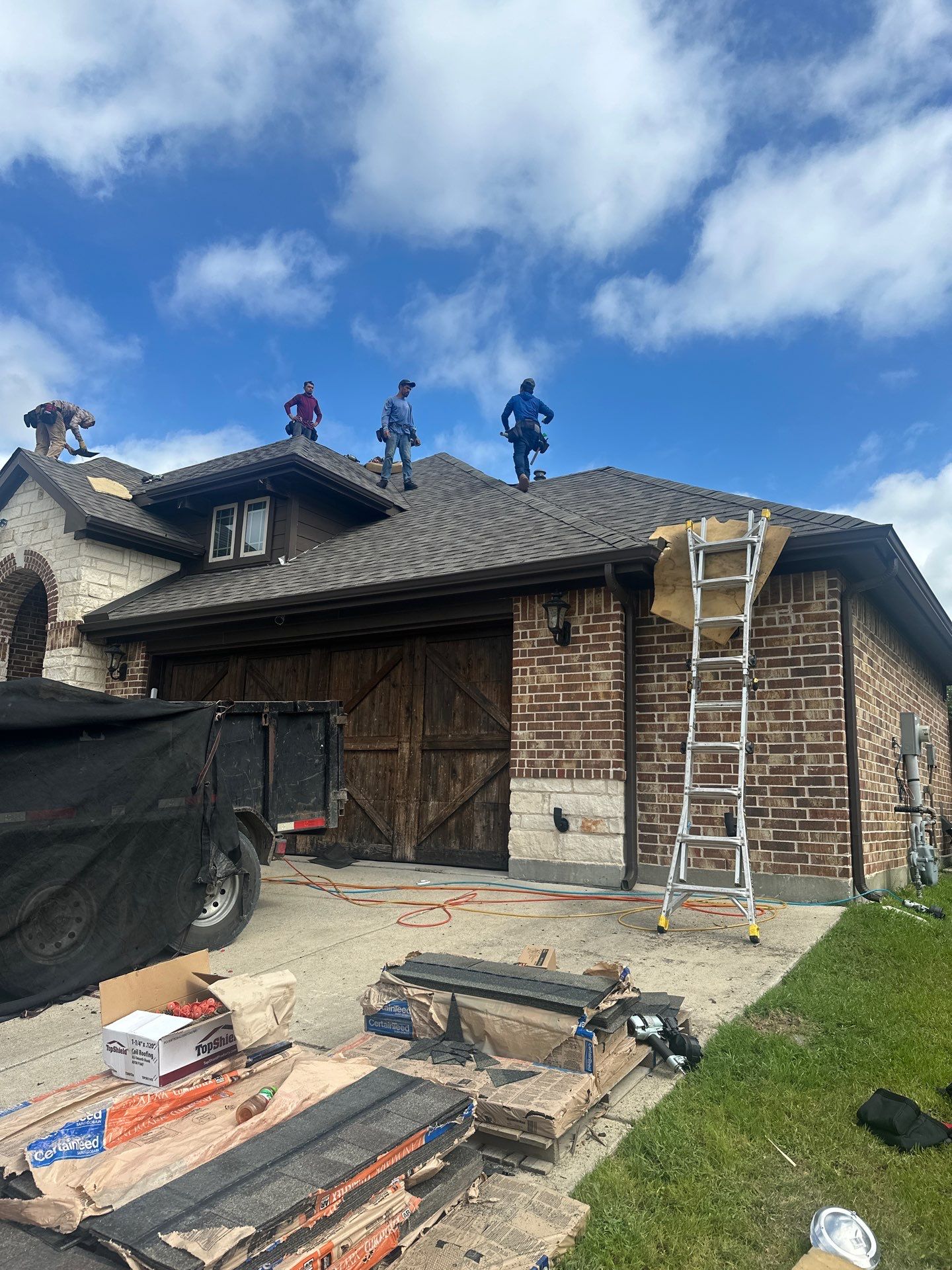 Project in Wylie by Rhino Roofing and General Contracting, LLC