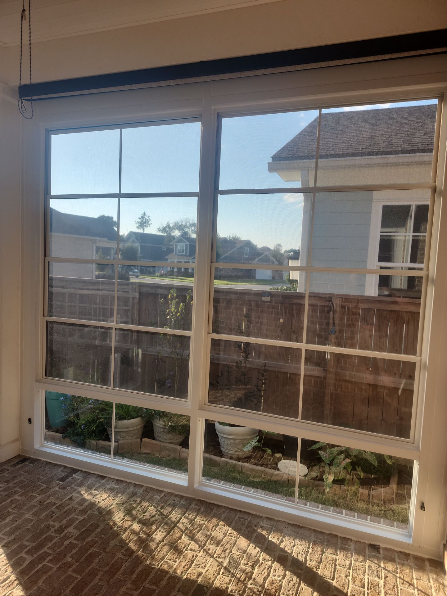 Screen Under w/Vinyl Flexiglaze windows by Titan Sunrooms