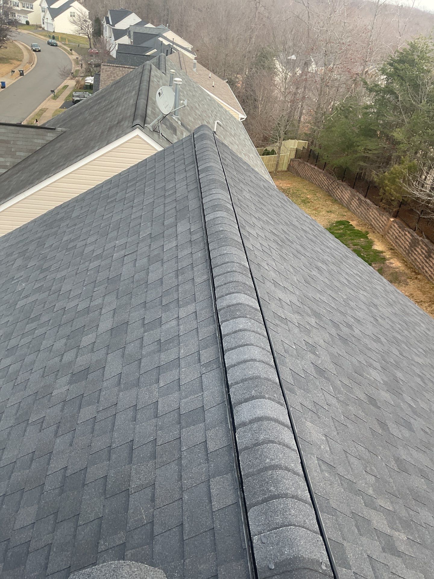 Woodbridge CertainTeed Landmark Roof in Charcoal Black by RM Banning, Inc.