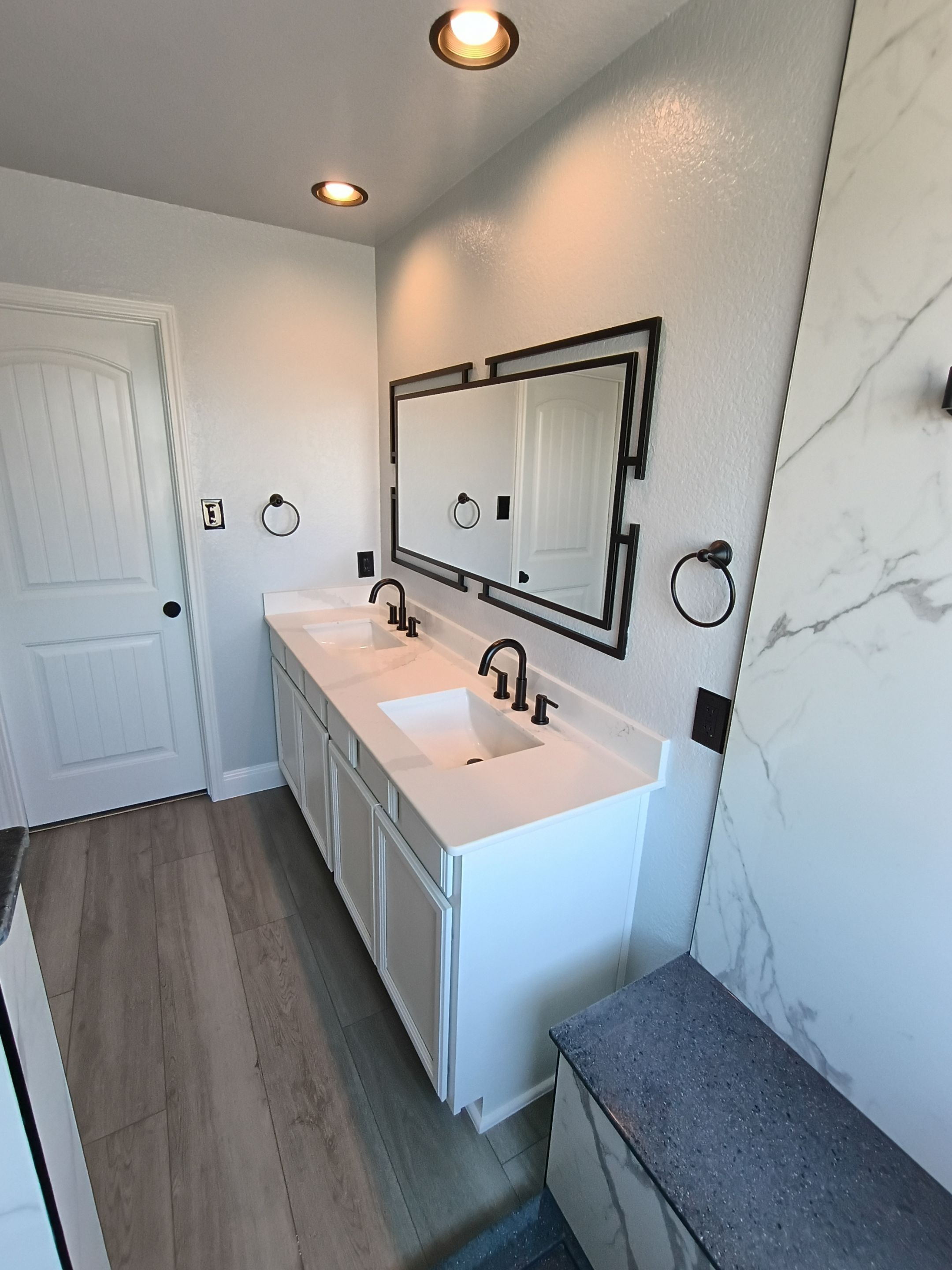 Northwest San Antonio Master Bathroom Large Shower Conversion by Legacy Bath and Kitchen