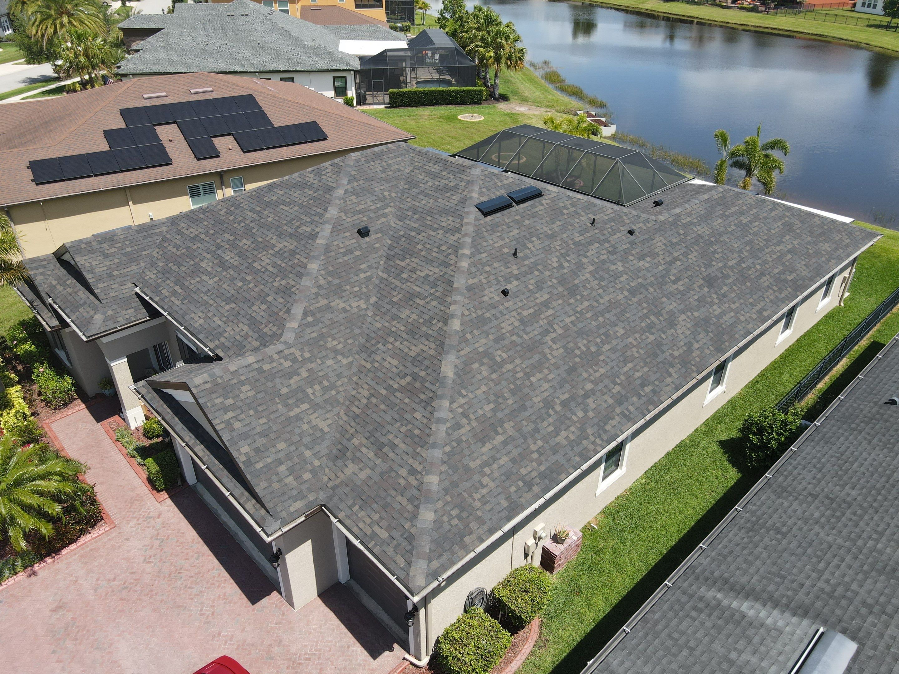Roof replacement in Riverview, FL. by Steadfast Roofing 